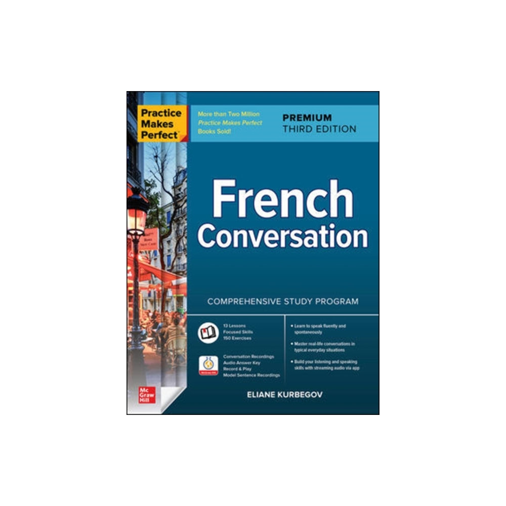 Produktbild för Practice Makes Perfect: French Conversation, Premium Third Edition (häftad, eng)