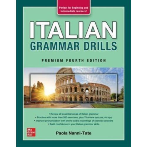 McGraw-Hill Education Italian Grammar Drills, Premium Fourth Edition (häftad, eng)