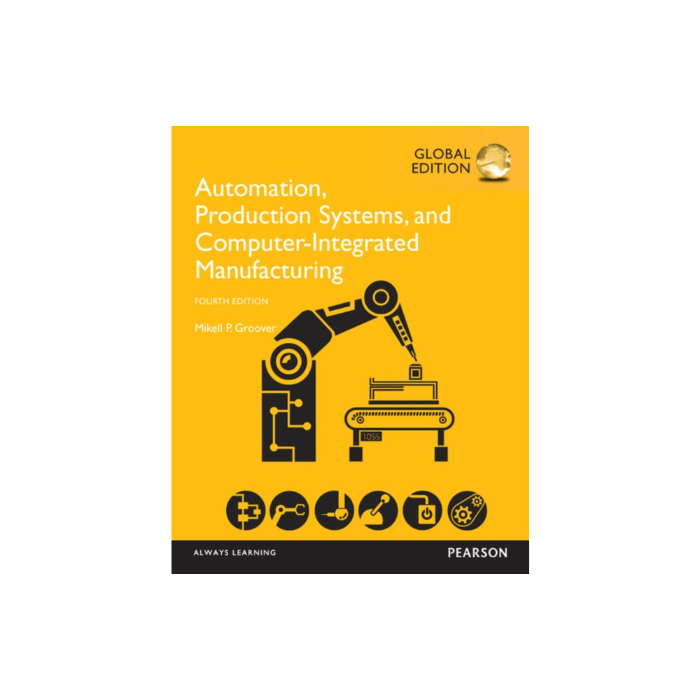 Produktbild för Automation, Production Systems, and Computer-Integrated Manufacturing, Global Edition (häftad, eng)