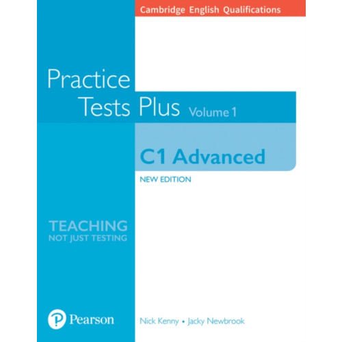 Pearson Education Limited Cambridge English Qualifications: C1 Advanced Practice Tests Plus Volume 1 (häftad, eng)