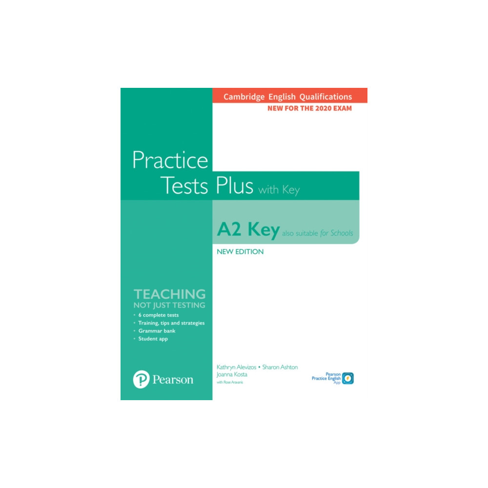 Produktbild för Cambridge English Qualifications: A2 Key (Also suitable for Schools) Practice Tests Plus with key (häftad, eng)
