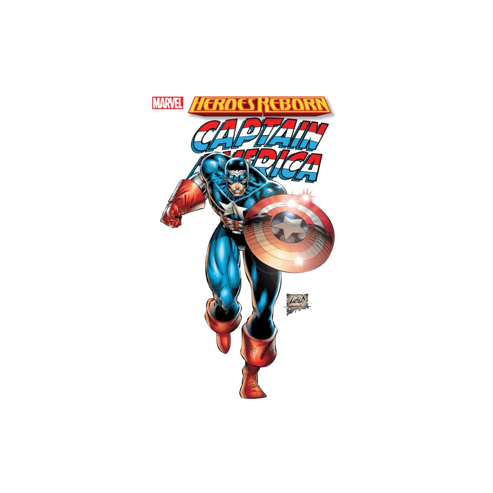 Produktbild för Heroes Reborn: Captain America (häftad, eng)