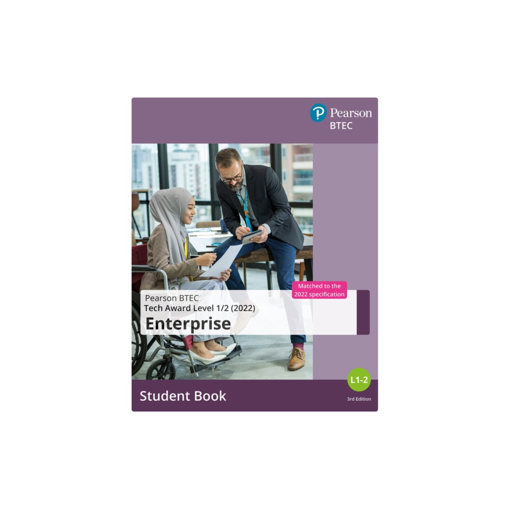 Produktbild för BTEC Tech Award 2022 Enterprise Student Book (häftad, eng)