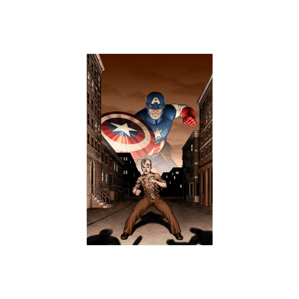 Produktbild för Captain America by J. Michael Straczynski Vol. 1: Stand (häftad, eng)