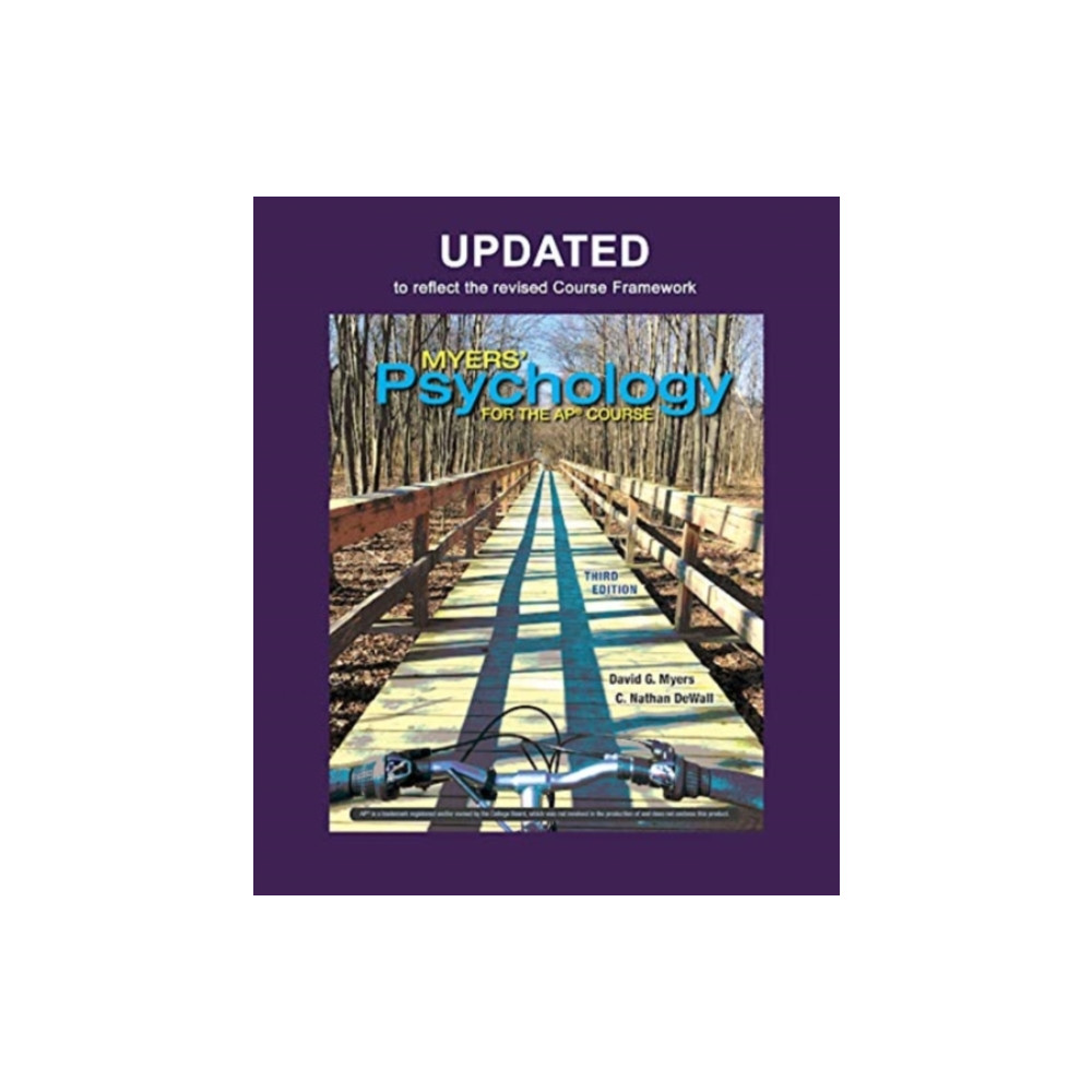 Produktbild för Updated Myers' Psychology for AP (inbunden, eng)
