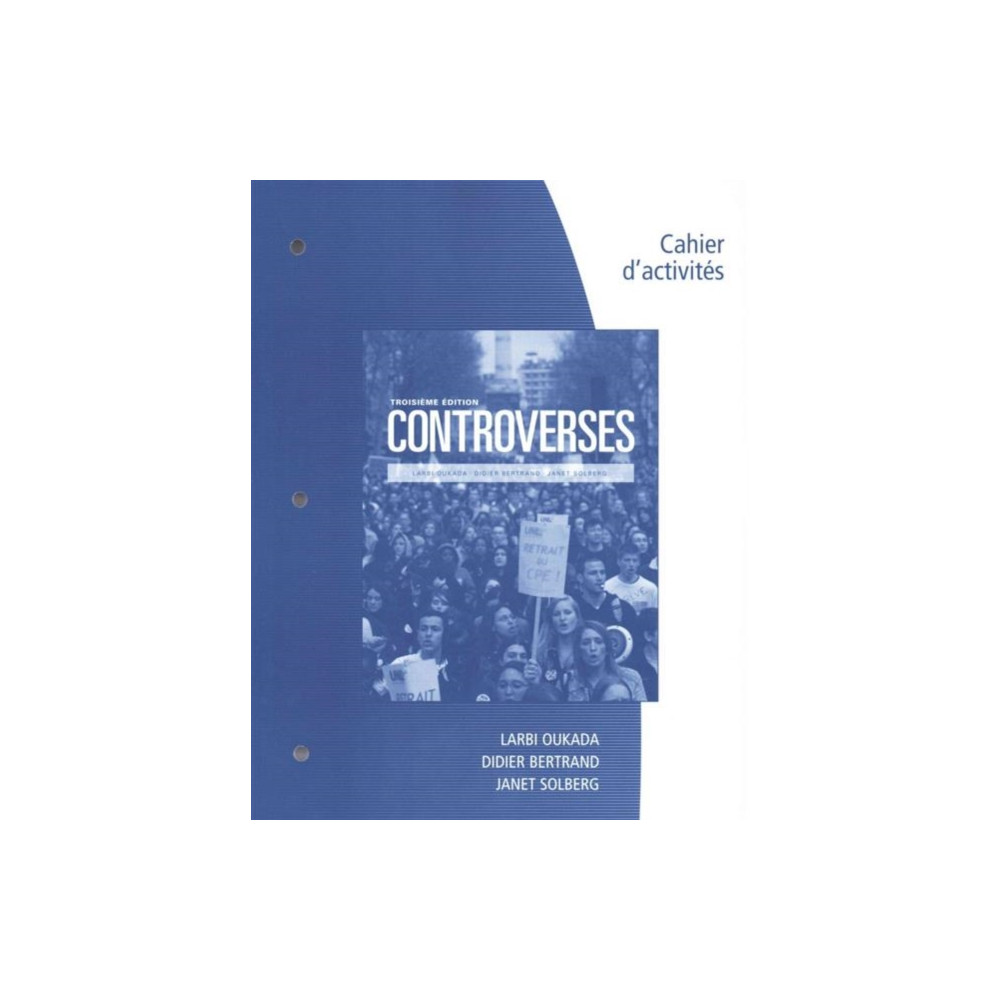 Produktbild för Student Workbook for Oukada/Bertrand/ Solberg's Controverses, Student Text, 3rd (häftad, eng)