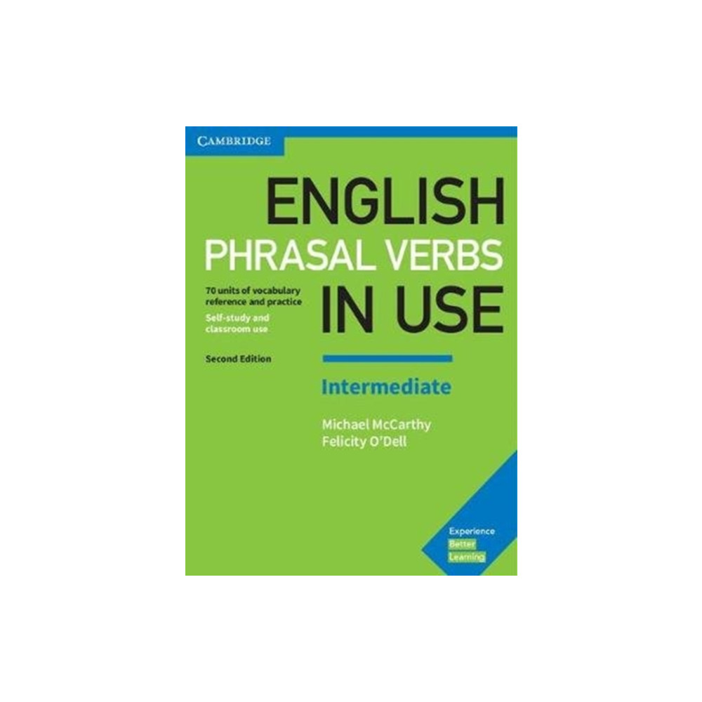 Produktbild för English Phrasal Verbs in Use Intermediate Book with Answers (häftad, eng)