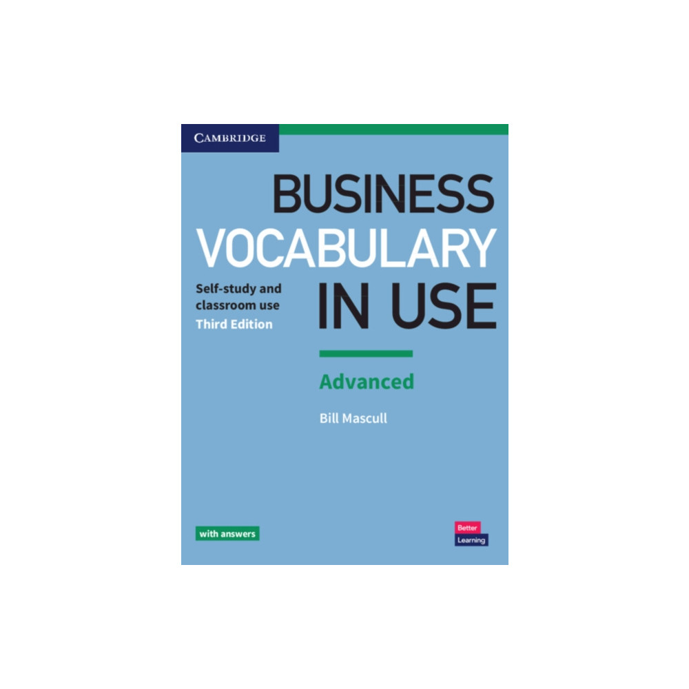 Produktbild för Business Vocabulary in Use: Advanced Book with Answers (häftad, eng)
