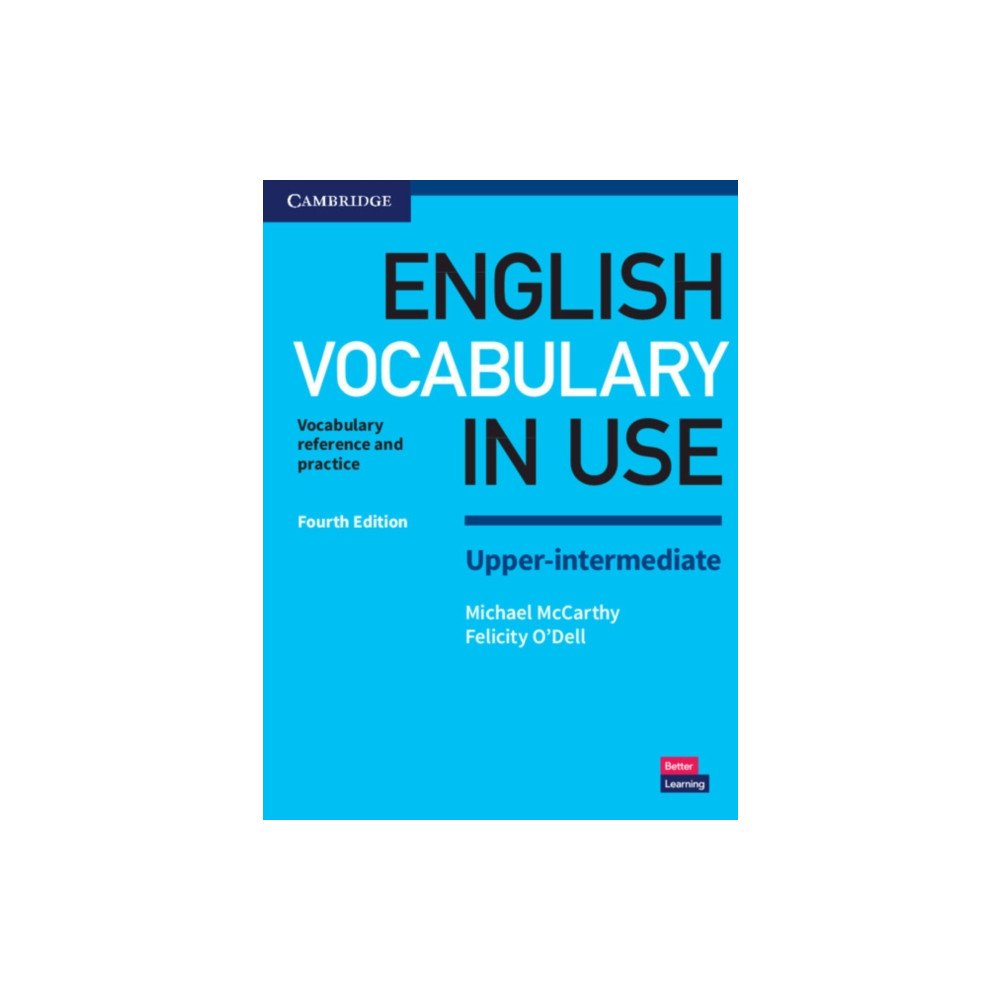Produktbild för English Vocabulary in Use Upper-Intermediate Book with Answers (häftad, eng)