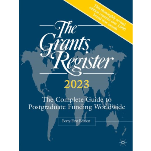 Palgrave macmillan The Grants Register 2023 (inbunden, eng)