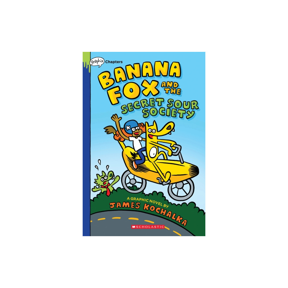 Produktbild för Banana Fox and the Secret Sour Society: A Graphix Chapters Book (Banana Fox #1) (häftad, eng)