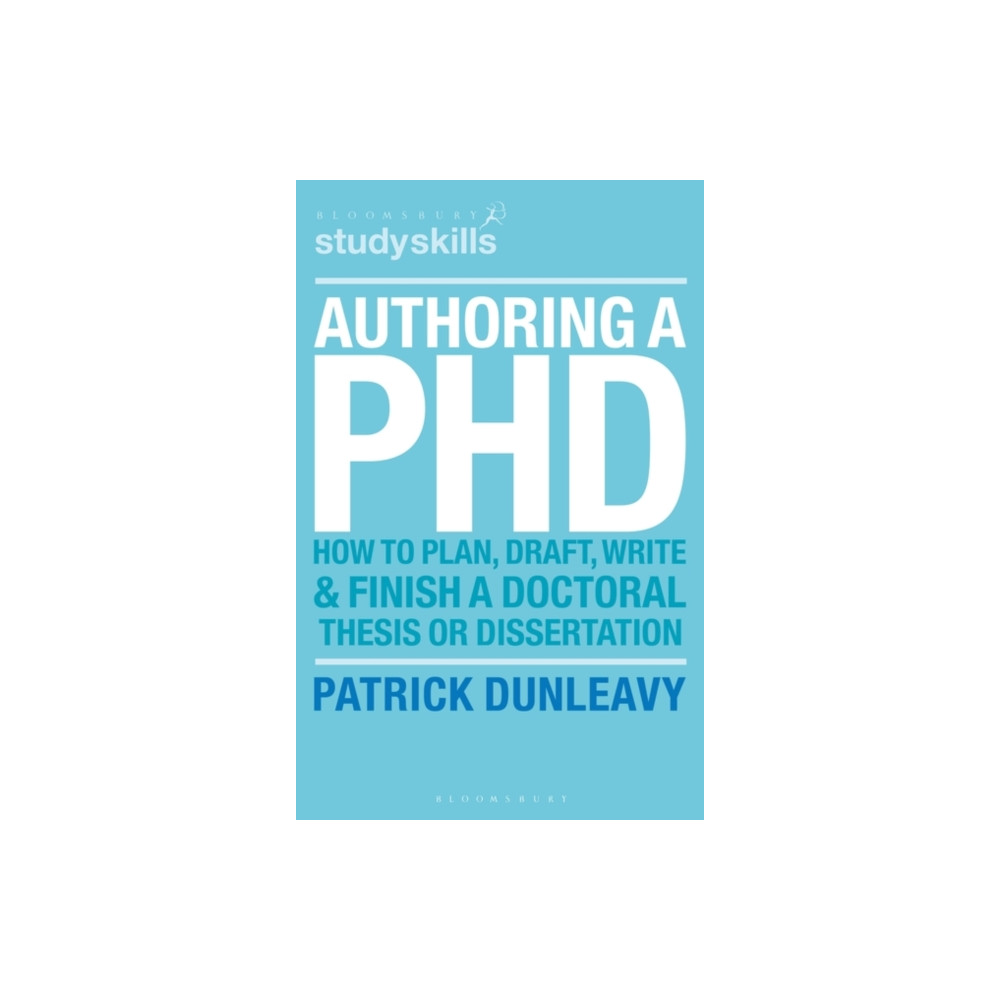 Produktbild för Authoring a PhD (häftad, eng)