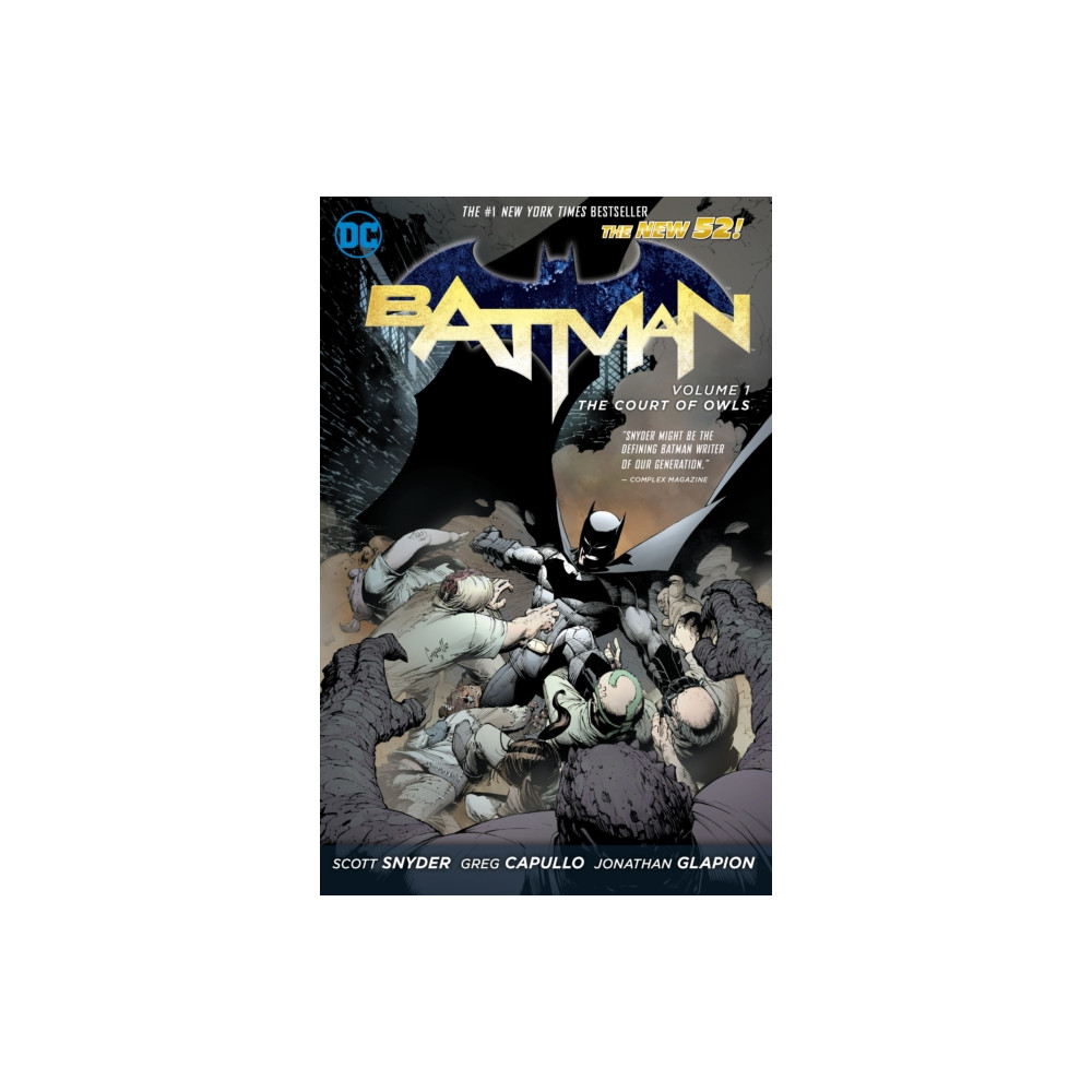 Produktbild för Batman Vol. 1: The Court of Owls (The New 52) (häftad, eng)