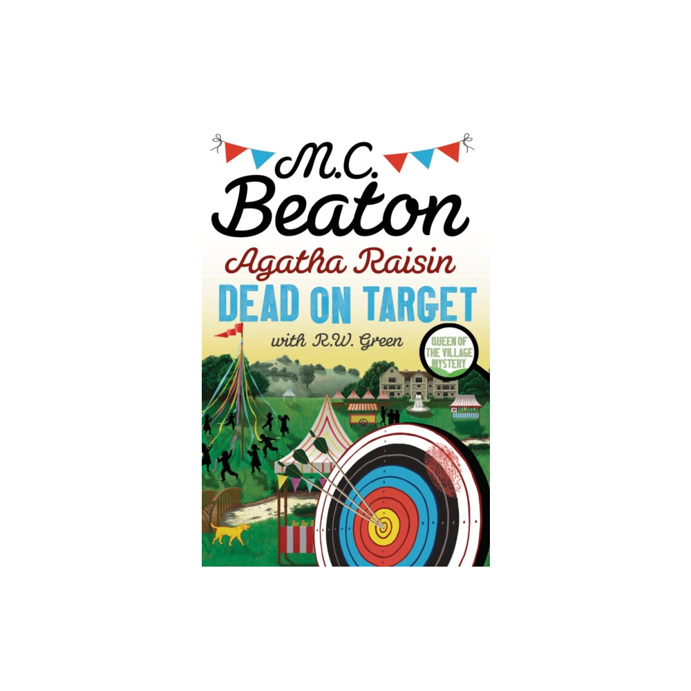 Produktbild för Agatha Raisin: Dead on Target (inbunden, eng)