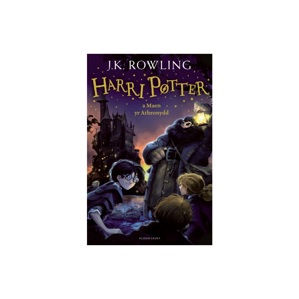 Produktbild för Harry Potter and the Philosopher's Stone (Welsh) (inbunden, wel)