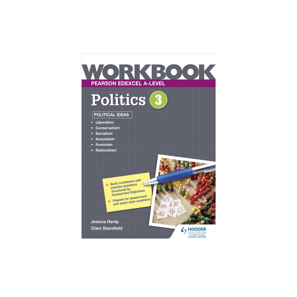 Produktbild för Pearson Edexcel A-level Politics Workbook 3: Political Ideas (häftad, eng)