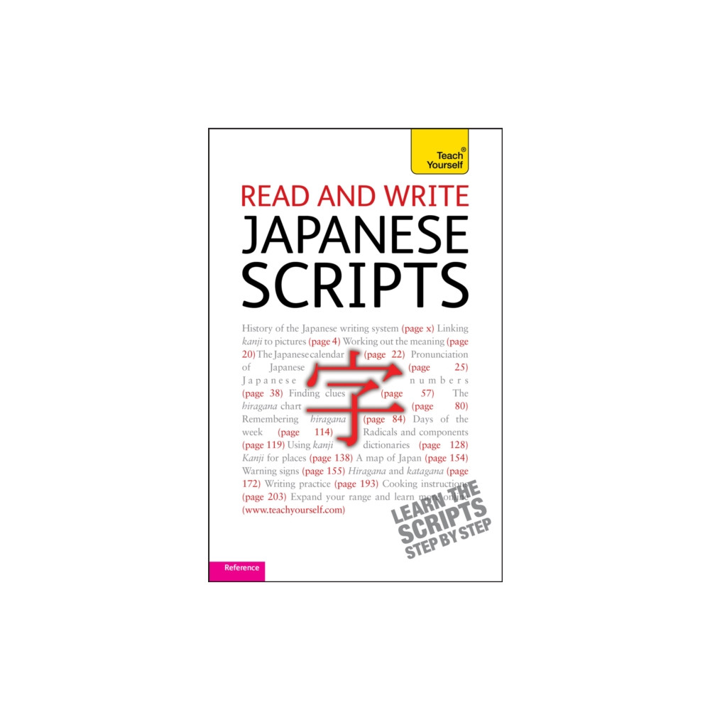 Produktbild för Read and write Japanese scripts: Teach yourself (häftad, eng)