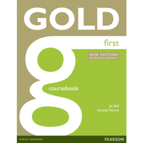 Pearson Education Limited Gold First New Edition Coursebook (häftad)