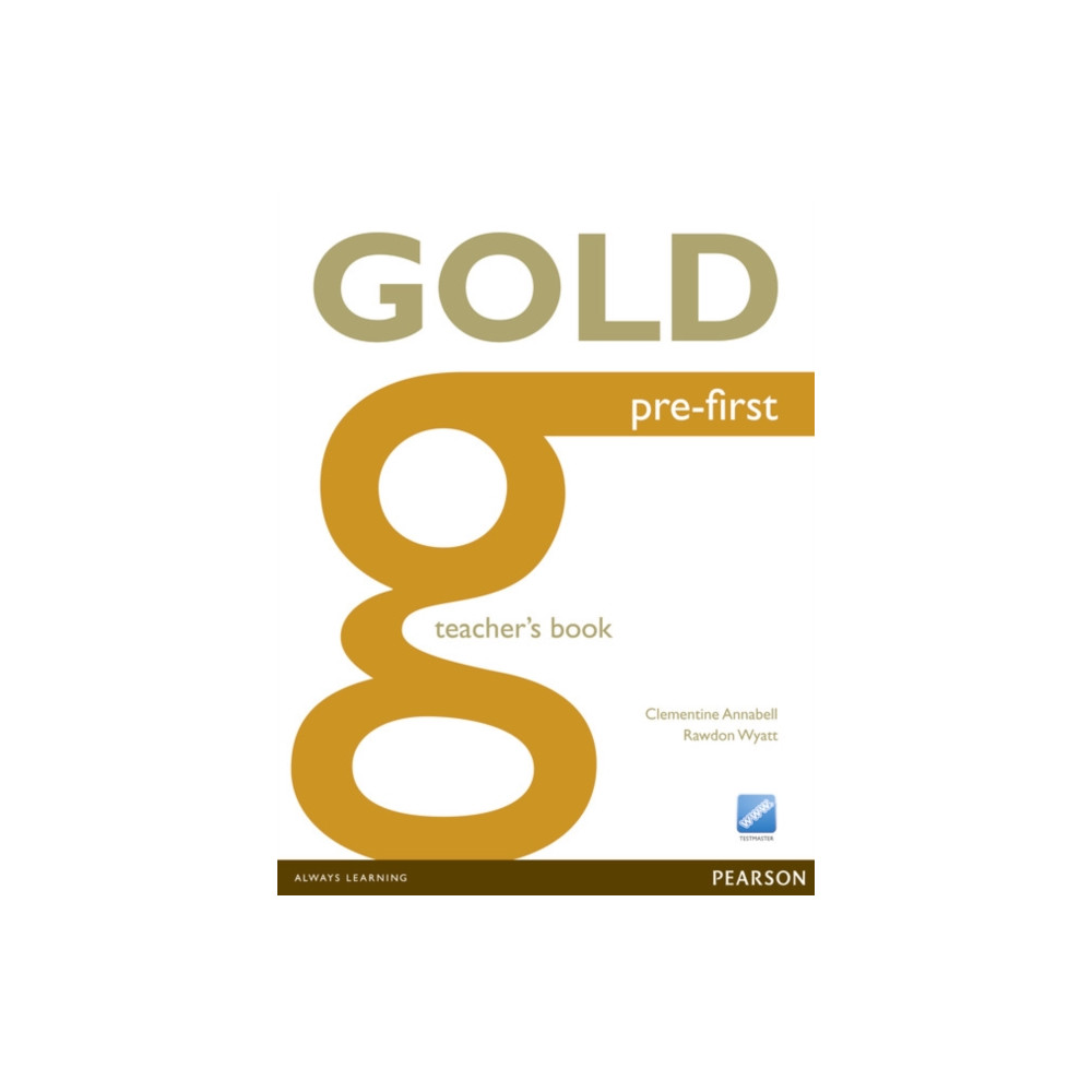 Produktbild för Gold Pre-First Teacher's Book (häftad, eng)
