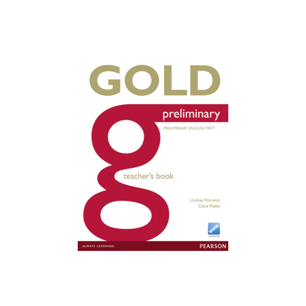 Produktbild för Gold Preliminary Teacher's Book (häftad, eng)