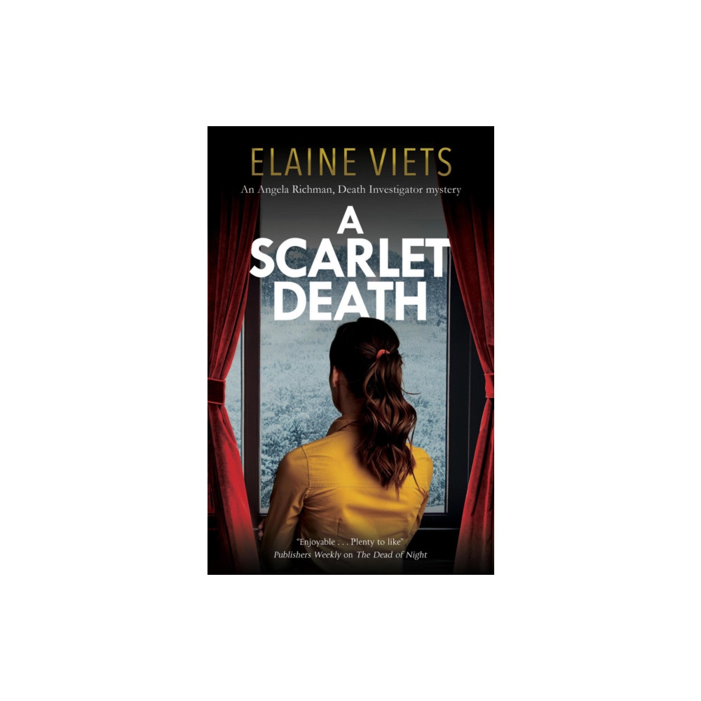 Produktbild för A Scarlet Death (inbunden, eng)