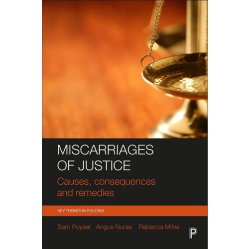 Bristol University Press Miscarriages of Justice (häftad, eng)