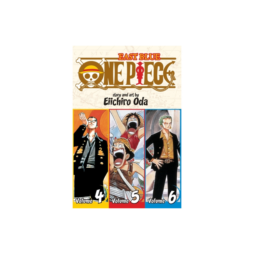 Produktbild för One Piece (Omnibus Edition), Vol. 2 (häftad, eng)