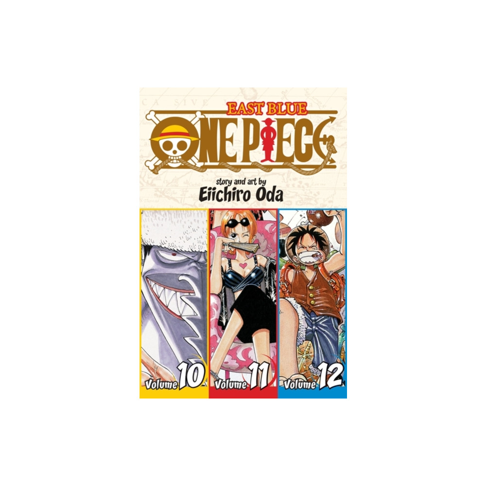 Produktbild för One Piece (Omnibus Edition), Vol. 4 (häftad, eng)