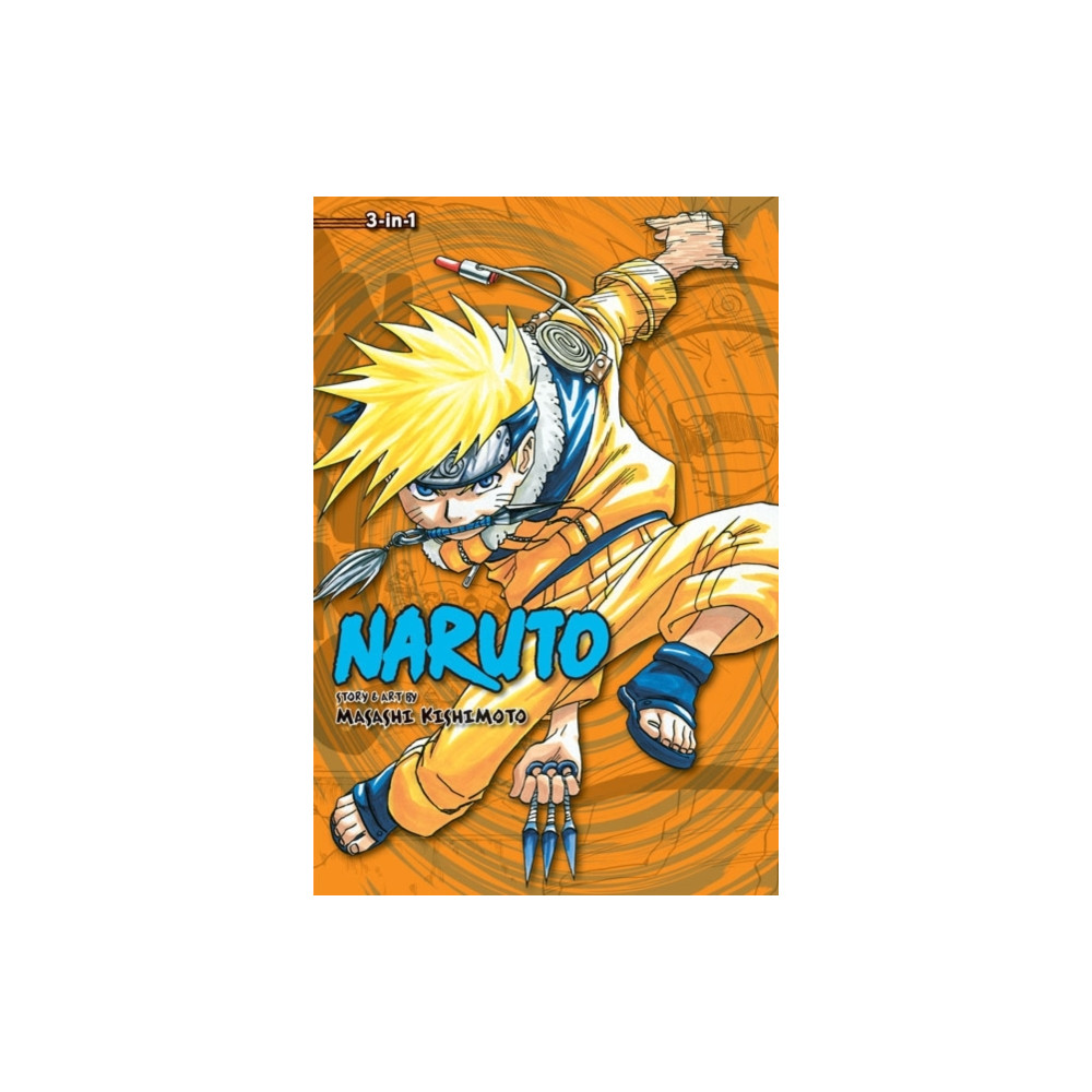Produktbild för Naruto (3-in-1 Edition), Vol. 2 (häftad, eng)