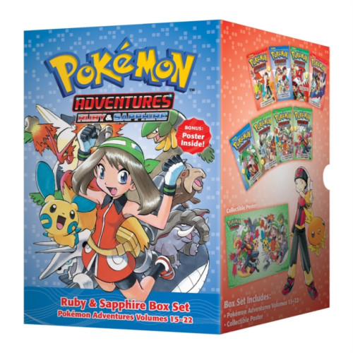 Viz Media, Subs. of Shogakukan Inc Pokemon Adventures Ruby & Sapphire Box Set (häftad, eng)