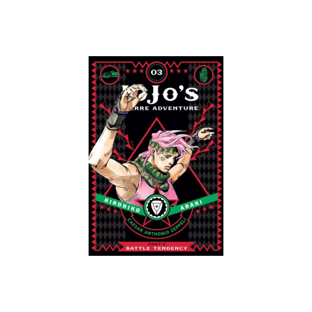 Produktbild för JoJo's Bizarre Adventure: Part 2--Battle Tendency, Vol. 3 (inbunden, eng)