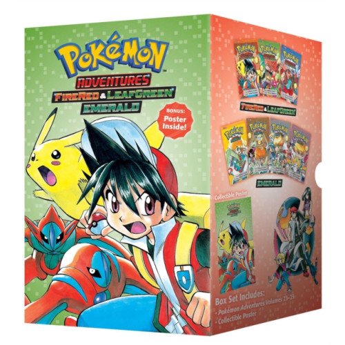 Viz Media, Subs. of Shogakukan Inc Pokemon Adventures FireRed & LeafGreen / Emerald Box Set (häftad, eng)