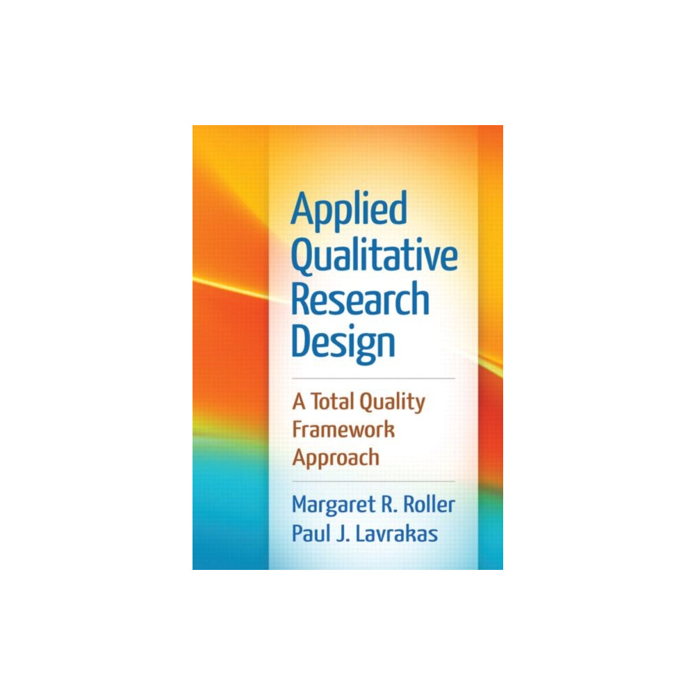 Produktbild för Applied Qualitative Research Design (häftad, eng)