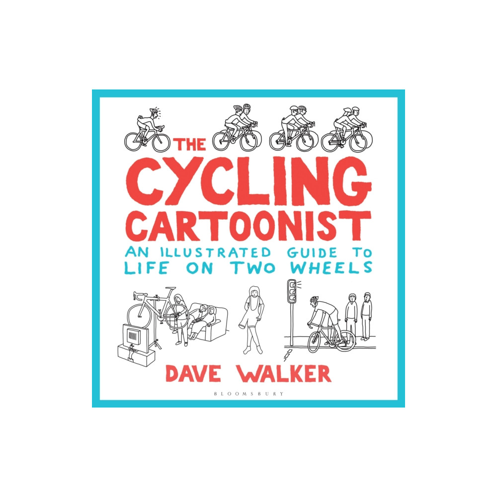 Produktbild för The Cycling Cartoonist (inbunden, eng)