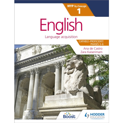 Hodder Education English for the IB MYP 1 (Capable–Proficient/Phases 3-4, 5-6): by Concept (häftad)