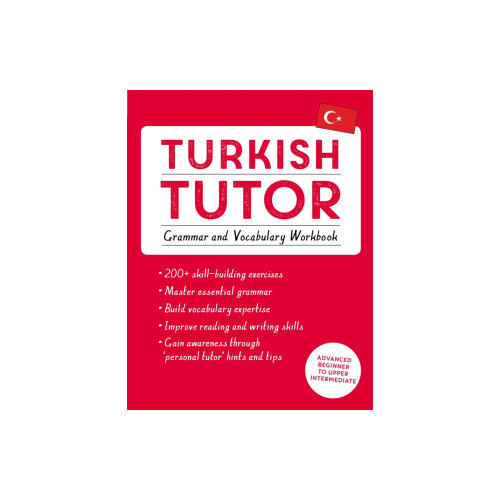 Produktbild för Turkish Tutor: Grammar and Vocabulary Workbook (Learn Turkish with Teach Yourself) (häftad, eng)