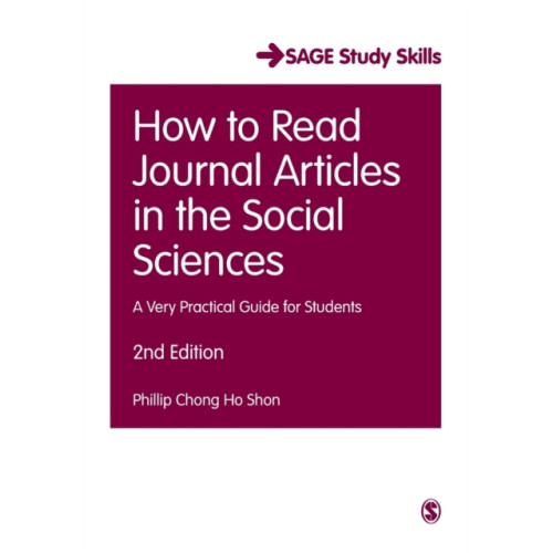 Sage Publications Ltd How to Read Journal Articles in the Social Sciences (häftad, eng)