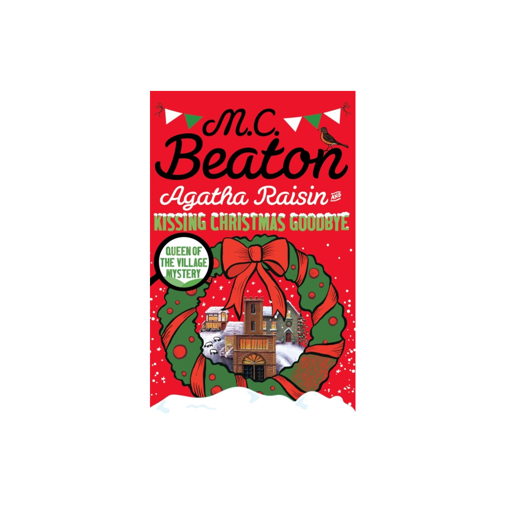 Produktbild för Agatha Raisin and Kissing Christmas Goodbye (häftad, eng)