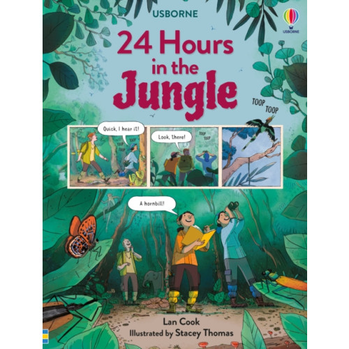 Usborne Publishing Ltd 24 Hours in the Jungle (inbunden, eng)