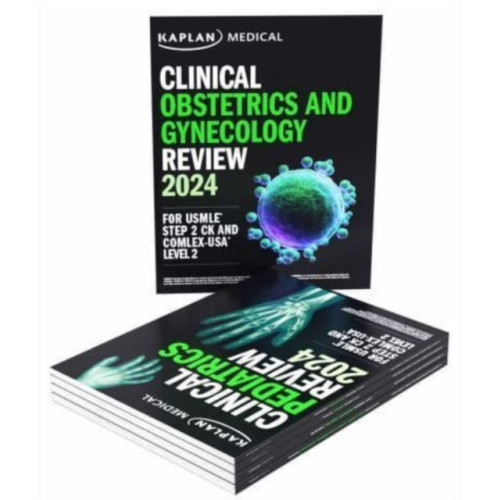 Kaplan Publishing USMLE Step 2 CK Lecture Notes 2024-2025: 5-Book Clinical Review (häftad, eng)