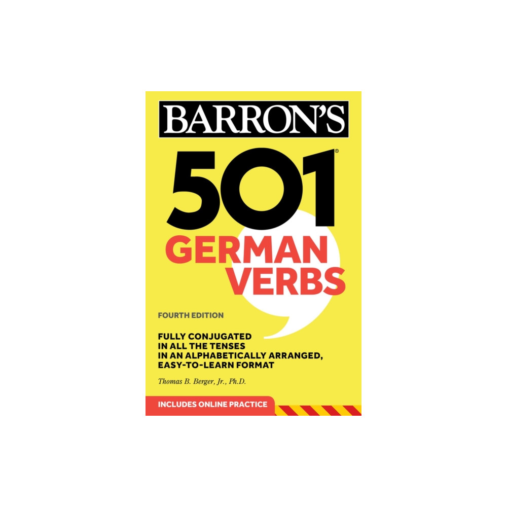 Produktbild för 501 German Verbs, Sixth Edition (häftad, eng)