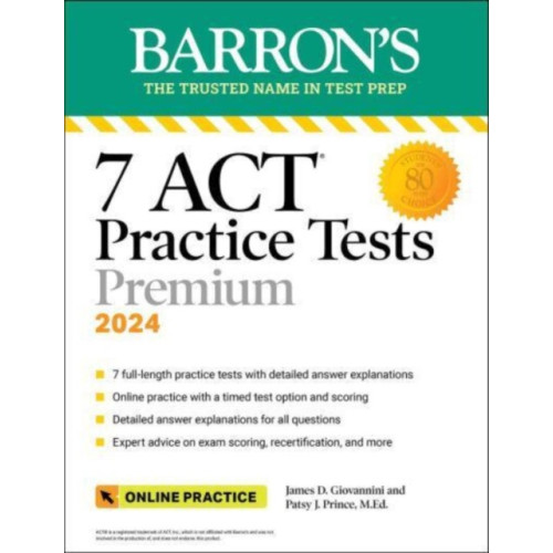 Kaplan Publishing 7 ACT Practice Tests, Sixth Edition + Online Practice (häftad, eng)