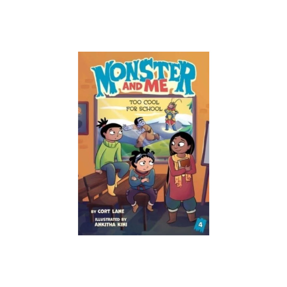 Produktbild för Monster and Me 4: Too Cool for School (häftad, eng)