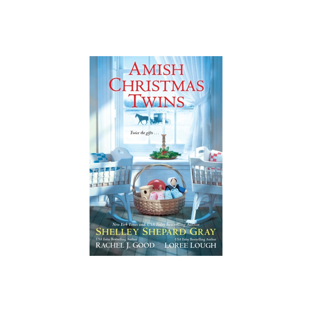 Produktbild för Amish Christmas Twins (häftad, eng)