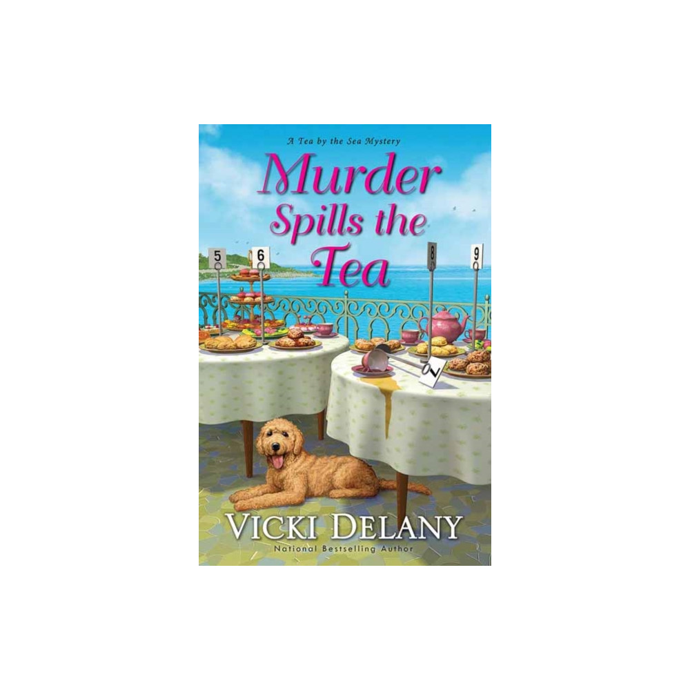 Produktbild för Murder Spills the Tea (inbunden, eng)