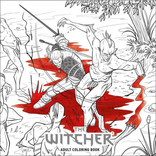 Dark Horse Comics,U.S. The Witcher Adult Coloring Book (häftad, eng)