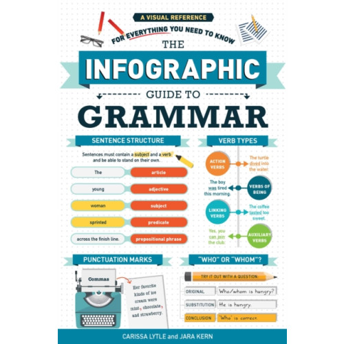 Adams Media The Infographic Guide to Grammar (häftad, eng)