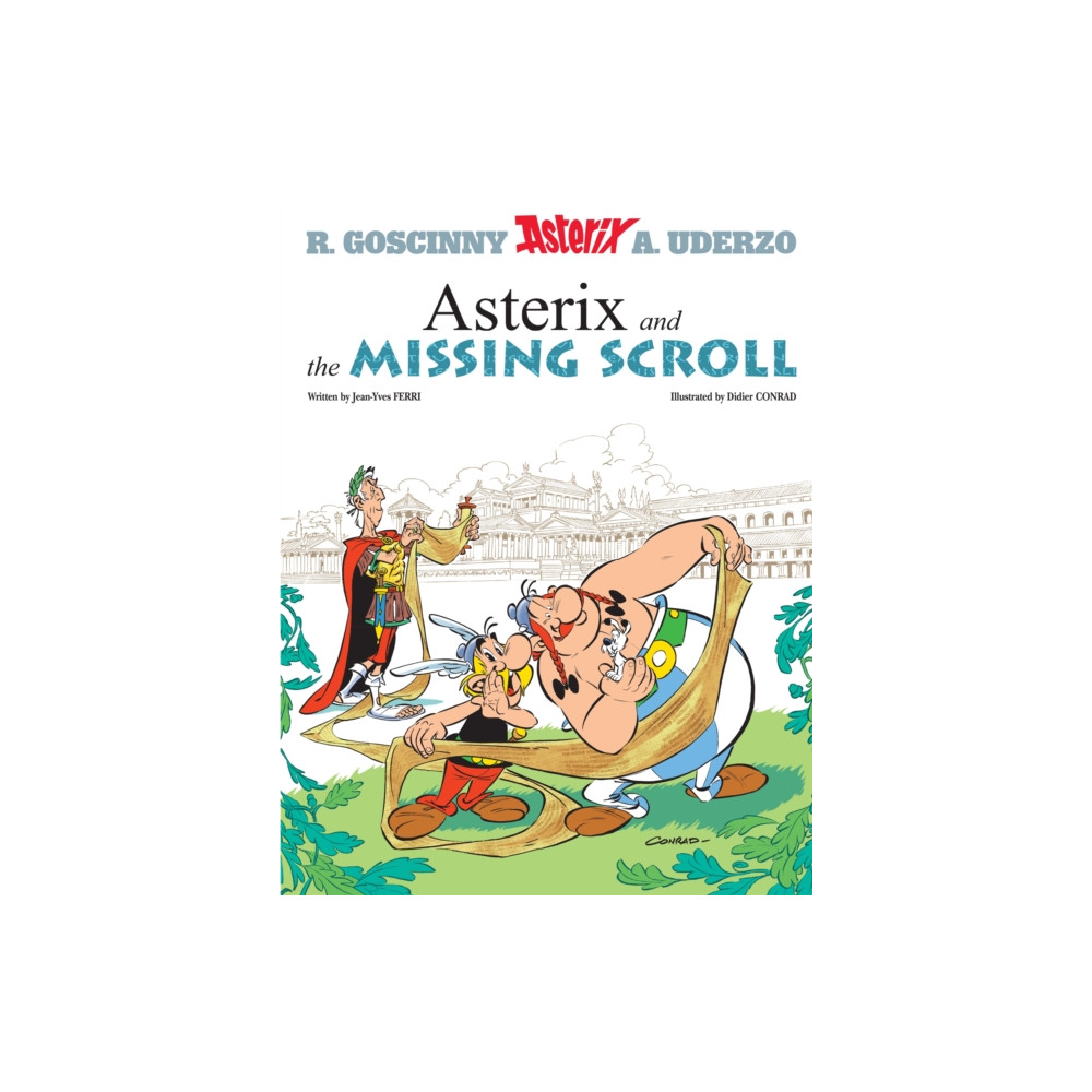 Produktbild för Asterix: Asterix and The Missing Scroll (inbunden, eng)