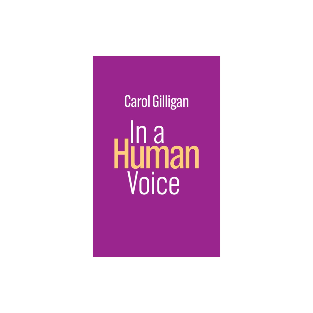 Produktbild för In a Human Voice (häftad, eng)