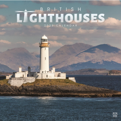 Carousel Calendars British Lighthouses Square Wall Calendar 2025 (häftad, eng)